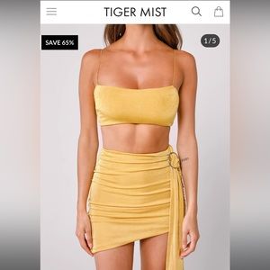 Tigermist yellow matching set